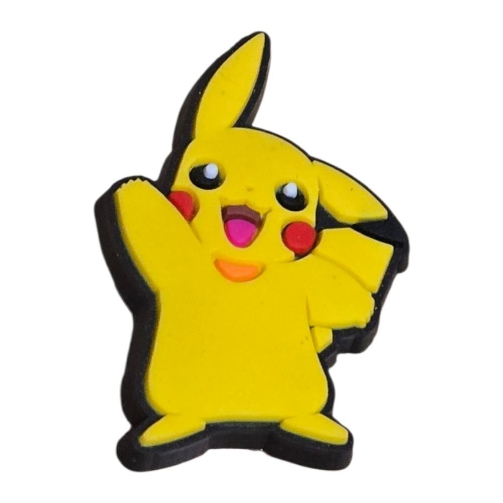 Pokemon Pikachu Croc Charm | Jibbitz Style Shoe Charms Accessory 6/$20 Bundle